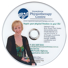 Ask about our free DVD that demonstrates simple exercises you can do at home or the gym to improve health, strength, balance, and co-ordination.