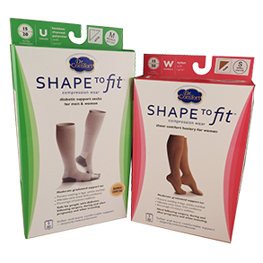 Shape to Fit hosiery range can help to improve your circulation, reduce leg fatigue and prevent swelling in the legs and feet.